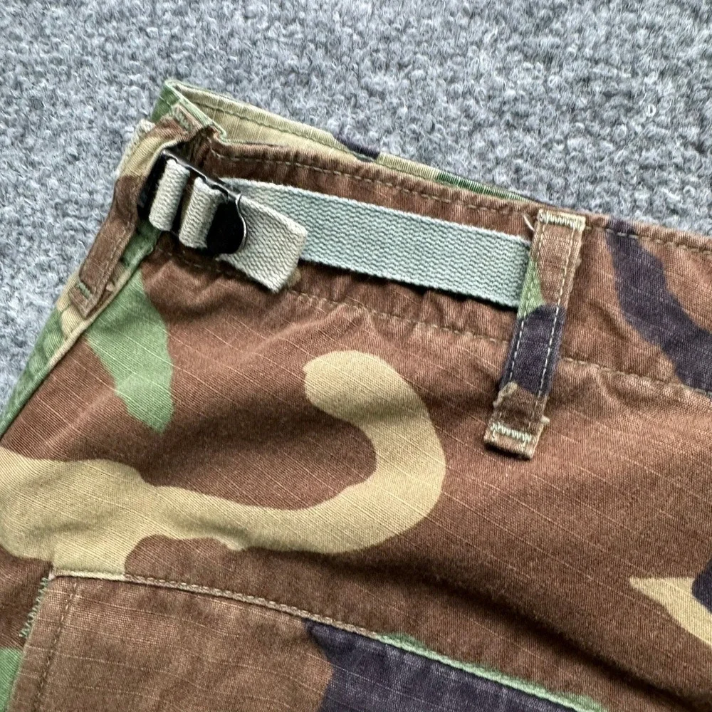 US Army Combat Trousers Men's Medium Regular Woodland Camo Cargo BDU Pants